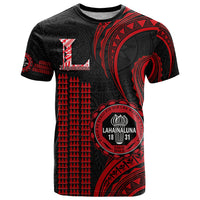 Hawaii Lahainaluna High School T Shirt Polynesian Kakau Pattern - Wonder Print Shop