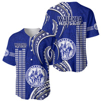 Hawaii Waiakea High School Baseball Jersey Polynesian Kakau Pattern - Wonder Print Shop