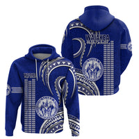 Hawaii Waiakea High School Hoodie Polynesian Kakau Pattern - Wonder Print Shop