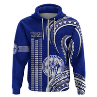 Hawaii Waiakea High School Hoodie Polynesian Kakau Pattern - Wonder Print Shop