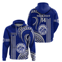 Personalised Hawaii Waiakea High School Hoodie Polynesian Kakau Pattern - Wonder Print Shop