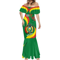 Personalised Bolivia Mermaid Dress Bolivian Kantuta Happy 198th Independence Day - Wonder Print Shop