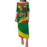 Personalised Bolivia Puletasi Bolivian Kantuta Happy 198th Independence Day - Wonder Print Shop