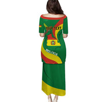 Personalised Bolivia Puletasi Bolivian Kantuta Happy 198th Independence Day - Wonder Print Shop