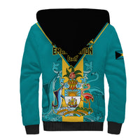 Bahamas Sherpa Hoodie Happy Bahamian Emancipation Day - Wonder Print Shop