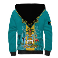 Bahamas Sherpa Hoodie Happy Bahamian Emancipation Day - Wonder Print Shop