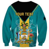 Personalised Bahamas Sweatshirt Happy Bahamian Emancipation Day - Wonder Print Shop