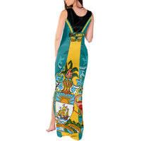 Personalised Bahamas Tank Maxi Dress Happy Bahamian Emancipation Day - Wonder Print Shop
