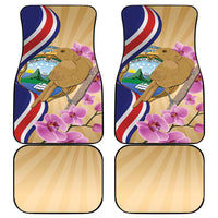 Costa Rica Independence Day Car Mats 506 Proud Yiguirro With Orchid - Wonder Print Shop