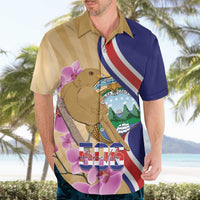 Costa Rica Independence Day Hawaiian Shirt 506 Proud Yiguirro With Orchid - Wonder Print Shop