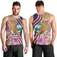 Costa Rica Independence Day Men Tank Top 506 Proud Yiguirro With Orchid - Wonder Print Shop