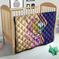 Costa Rica Independence Day Quilt 506 Proud Yiguirro With Orchid - Wonder Print Shop