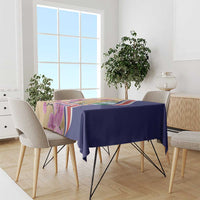 Costa Rica Independence Day Tablecloth 506 Proud Yiguirro With Orchid - Wonder Print Shop