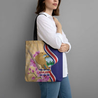 Costa Rica Independence Day Tote Bag 506 Proud Yiguirro With Orchid - Wonder Print Shop