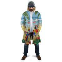 Pura Vida Costa Rica Cloak Chilling Scarlet Macaw Tropical Vibes - Wonder Print Shop