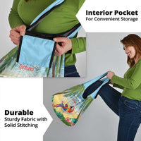 Pura Vida Costa Rica Grocery Bag Chilling Scarlet Macaw Tropical Vibes - Wonder Print Shop