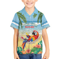 Pura Vida Costa Rica Hawaiian Shirt Chilling Scarlet Macaw Tropical Vibes - Wonder Print Shop