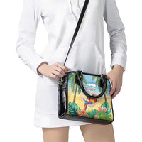 Pura Vida Costa Rica Shoulder Handbag Chilling Scarlet Macaw Tropical Vibes - Wonder Print Shop