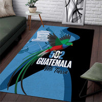 Guatemala Independence Day Area Rug 502 Mi Tierra Resplendent Quetzal - Wonder Print Shop