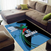 Guatemala Independence Day Area Rug 502 Mi Tierra Resplendent Quetzal - Wonder Print Shop