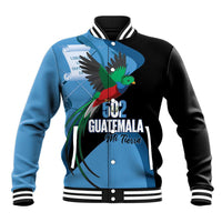 Guatemala Independence Day Baseball Jacket 502 Mi Tierra Resplendent Quetzal - Wonder Print Shop