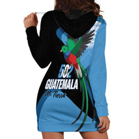 Guatemala Independence Day Hoodie Dress 502 Mi Tierra Resplendent Quetzal - Wonder Print Shop