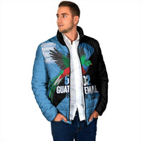 Guatemala Independence Day Padded Jacket 502 Mi Tierra Resplendent Quetzal - Wonder Print Shop
