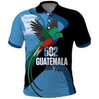 Guatemala Independence Day Polo Shirt 502 Mi Tierra Resplendent Quetzal - Wonder Print Shop