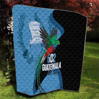 Guatemala Independence Day Quilt 502 Mi Tierra Resplendent Quetzal - Wonder Print Shop