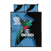 Guatemala Independence Day Quilt Bed Set 502 Mi Tierra Resplendent Quetzal - Wonder Print Shop