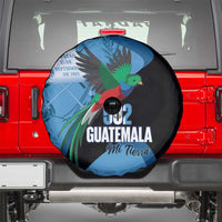 Guatemala Independence Day Spare Tire Cover 502 Mi Tierra Resplendent Quetzal - Wonder Print Shop