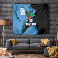 Guatemala Independence Day Tapestry 502 Mi Tierra Resplendent Quetzal - Wonder Print Shop