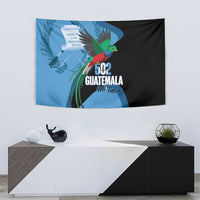 Guatemala Independence Day Tapestry 502 Mi Tierra Resplendent Quetzal - Wonder Print Shop