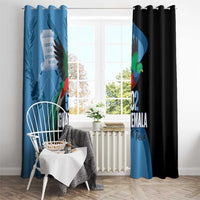 Guatemala Independence Day Window Curtain 502 Mi Tierra Resplendent Quetzal - Wonder Print Shop