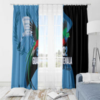 Guatemala Independence Day Window Curtain 502 Mi Tierra Resplendent Quetzal - Wonder Print Shop