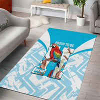 Honduras Independence Day Area Rug 504 Proud Scarlet Macaw - Wonder Print Shop