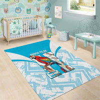 Honduras Independence Day Area Rug 504 Proud Scarlet Macaw - Wonder Print Shop