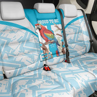 Honduras Independence Day Back Car Seat Cover 504 Proud Scarlet Macaw - Wonder Print Shop
