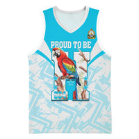 Honduras Independence Day Basketball Jersey 504 Proud Scarlet Macaw - Wonder Print Shop