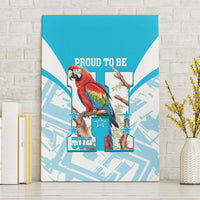 Honduras Independence Day Canvas Wall Art 504 Proud Scarlet Macaw - Wonder Print Shop