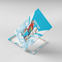 Honduras Independence Day Canvas Wall Art 504 Proud Scarlet Macaw - Wonder Print Shop