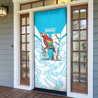Honduras Independence Day Door Cover 504 Proud Scarlet Macaw - Wonder Print Shop