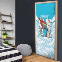 Honduras Independence Day Door Cover 504 Proud Scarlet Macaw - Wonder Print Shop