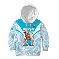 Honduras Independence Day Kid Hoodie 504 Proud Scarlet Macaw - Wonder Print Shop