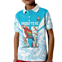 Honduras Independence Day Kid Polo Shirt 504 Proud Scarlet Macaw - Wonder Print Shop