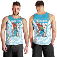 Honduras Independence Day Men Tank Top 504 Proud Scarlet Macaw - Wonder Print Shop
