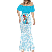 Honduras Independence Day Mermaid Dress 504 Proud Scarlet Macaw - Wonder Print Shop