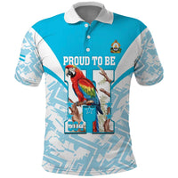 Honduras Independence Day Polo Shirt 504 Proud Scarlet Macaw - Wonder Print Shop