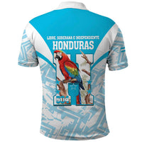Honduras Independence Day Polo Shirt 504 Proud Scarlet Macaw - Wonder Print Shop