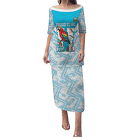 Honduras Independence Day Puletasi 504 Proud Scarlet Macaw - Wonder Print Shop